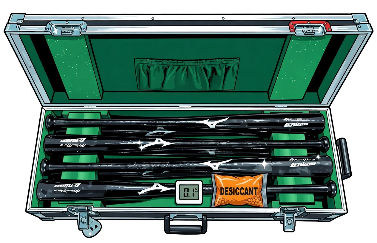 Ichiro Suzuki's custom bat dry box